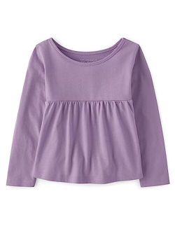 Toddler Girls Long Sleeve Fashion Shirt