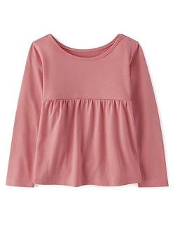 Toddler Girls Long Sleeve Fashion Shirt