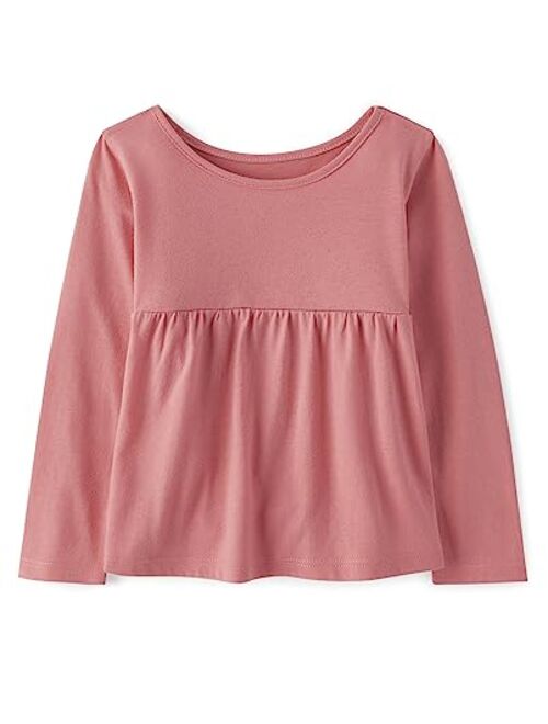 The Children's Place Toddler Girls Long Sleeve Fashion Shirt