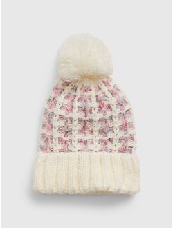 Kids Pom Beanie