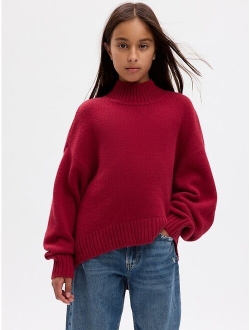 Kids CashSoft Mockneck Sweater