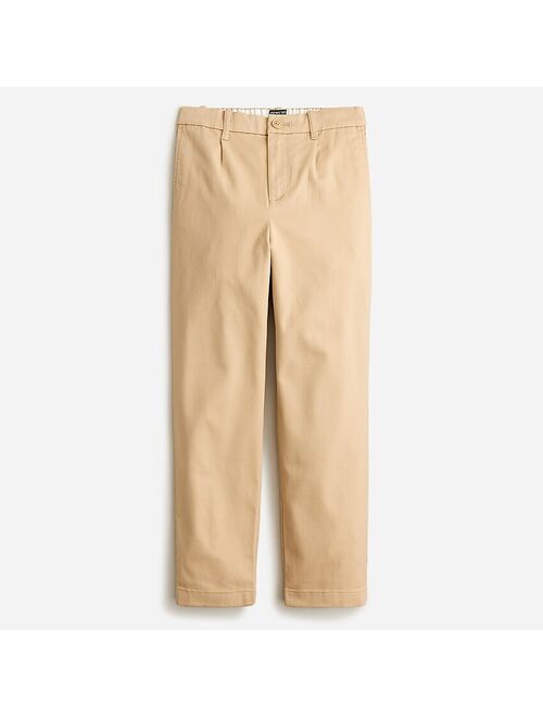 J.Crew Kids' pleated chino pant