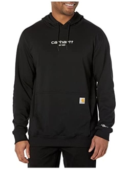 Men's Force Relaxed Fit Lightweight Logo Graphic Sweatshirt