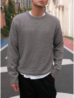 Men Solid Sweater