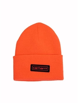 Men's Knit Logo Patch Beanie