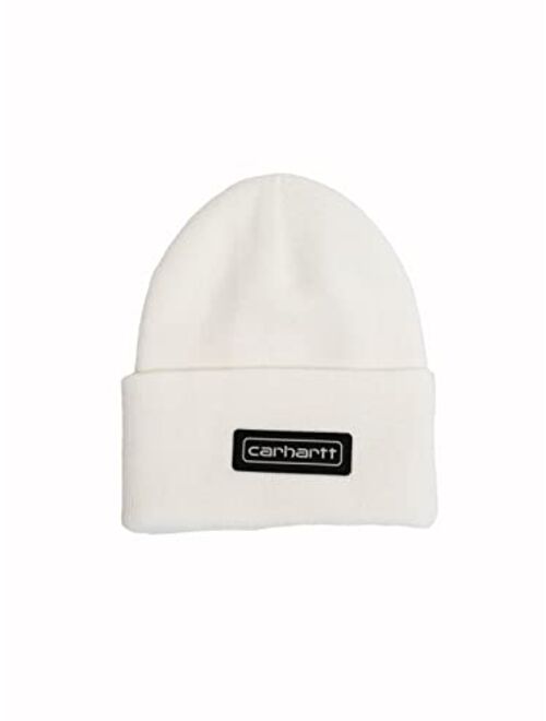 Carhartt Men's Knit Logo Patch Beanie