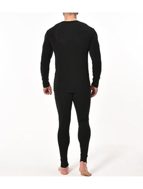 Comfneat Men's Thermal Underwear Base Layer Top & Bottom