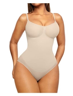 Shapewear Bodysuit Sculpting Body Shaper for Women Tummy Control Seamless Plus Size Butt Lifting Shaper