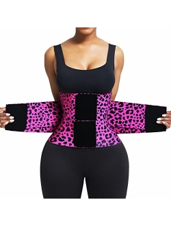 Waist Trainer Belt Waist Cincher Trimmer Ab Belt Velcro Body Shaper with Triple Wrap Women & Men