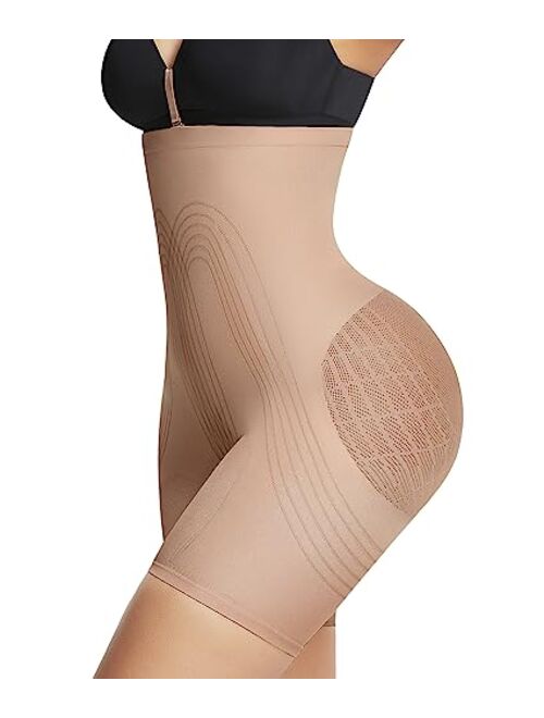 FeelinGirl Butt Lifting Shapewear Fajas Colombianas Body Shaper for Women Tummy Control High Waist Fajas