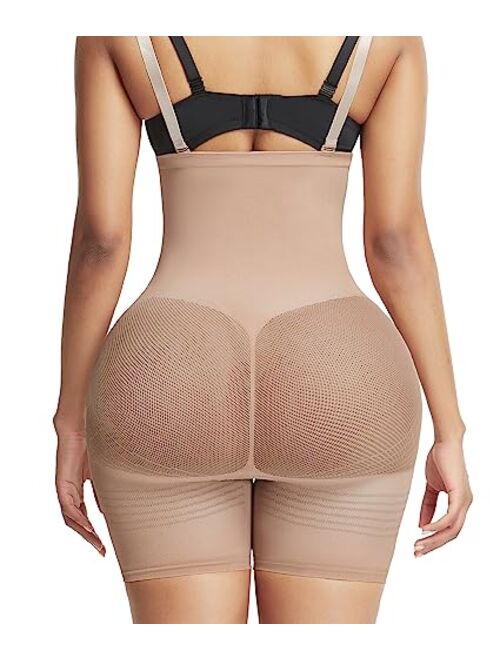 FeelinGirl Butt Lifting Shapewear Fajas Colombianas Body Shaper for Women Tummy Control High Waist Fajas