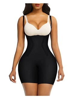 Shapewear for Women Tummy Control Seamless Body Shaper Fajas Open Crotch Invisible Under Dress