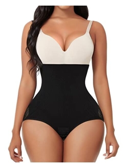 Seamless Shapewear for Women Tummy Control Fajas Colombianas Compression Body Shaper Butt Lifter with Straps