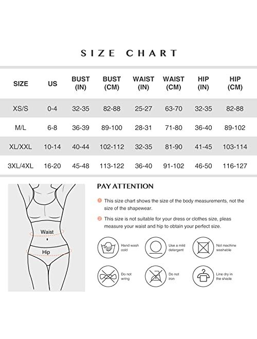 FeelinGirl Short Sleeve Bodysuit for Women Tops Tummy Control V Neck Thong Bodysuit Tops Daily Basic Jumpsuits Tops