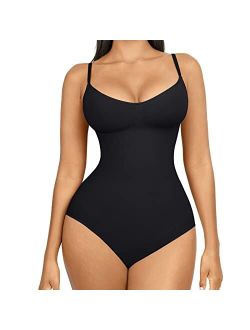 Shapewear Bodysuit Tummy Control Shapewear for Women Seamless Sculpting Body Shaper