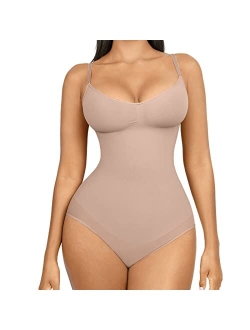 Shapewear Bodysuit Tummy Control Shapewear for Women Seamless Sculpting Body Shaper