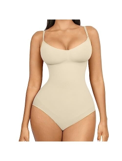 Shapewear Bodysuit Tummy Control Shapewear for Women Seamless Sculpting Body Shaper