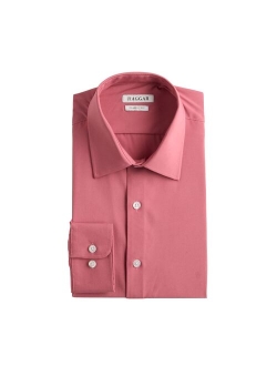 Classic-Fit Smart Wash Wrinkle Free Dress Shirt