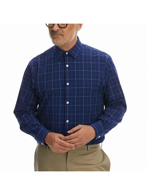 Men's Haggar Classic-Fit Smart Wash Wrinkle Free Dress Shirt