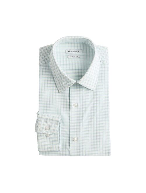 Men's Haggar Classic-Fit Smart Wash Wrinkle Free Dress Shirt