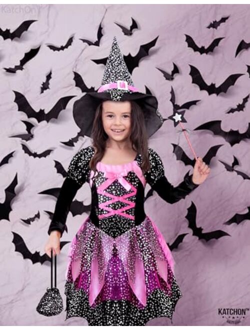 KatchOn, Halloween Toddlers Witch Costumes for Girls | Good Witch Costumes for Toddlers | Girls Halloween Witch Costumes Set