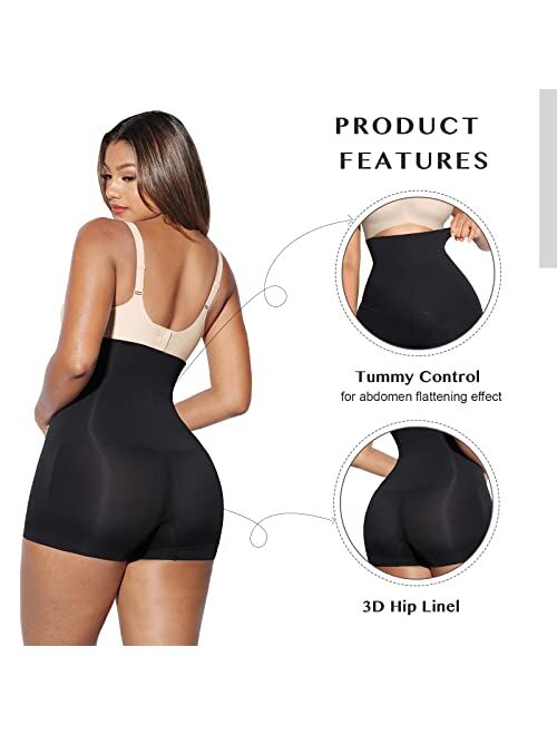 FeelinGirl Shapewear for Women Tummy Control Panties Thigh Slimmer