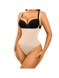 Shapewear for Women Tummy Control Thong Faja Panties Seamless Body Shaper High Waisted Girdles Underwear