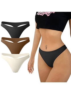 Women's 3 Pack Underwears Seamless Hipster Underwear Soft Stretch Sexy Underwears S-XL