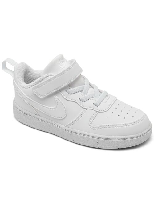 NIKE Toddler Girls Court Borough Low Recraft Stay-Put Casual Sneakers from Finish Line