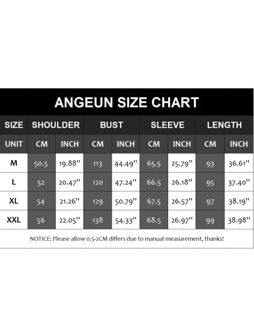 Angeun Mens Trench Coat Notched Lapel Single Breasted Windbreaker Casual Long Pea Coat Winter Business Jacket