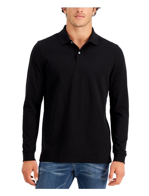 CLUB ROOM Men's Solid Stretch Polo, Created for Macy's