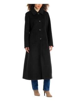 Women's Single-Breasted Maxi Coat