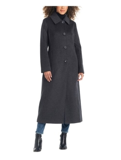 Women's Single-Breasted Maxi Coat