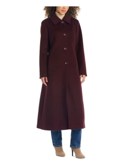 Women's Single-Breasted Maxi Coat