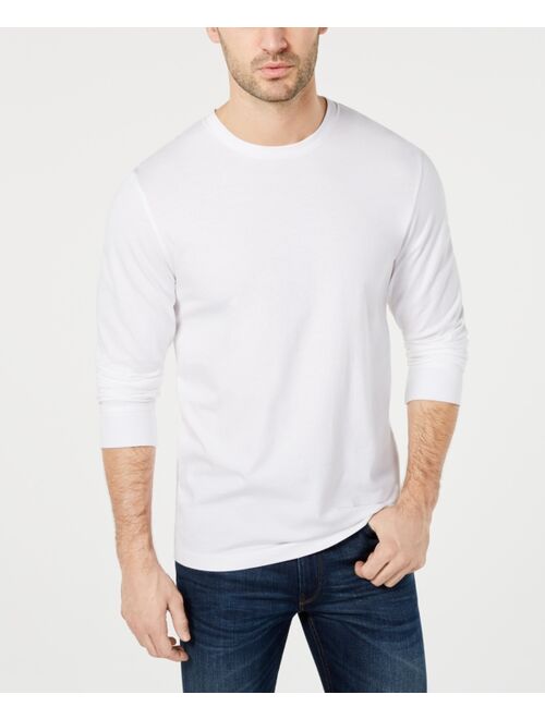 CLUB ROOM Men's Long Sleeve T-Shirt, Created for Macy's