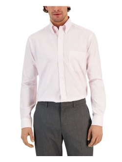 Men's Regular Fit University Stripe Dress Shirt, Created for Macy's