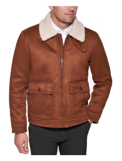 Men's Faux Suede Jacket, Created for Macy's