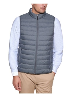 Men's Quilted Packable Puffer Vest, Created for Macy's