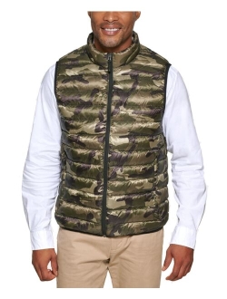 Men's Quilted Packable Puffer Vest, Created for Macy's