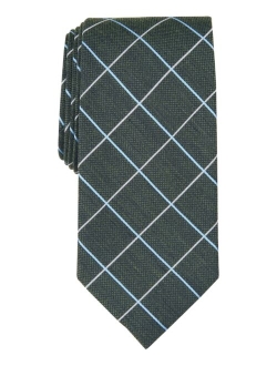 Men's Preston Grid Tie, Created for Macy's