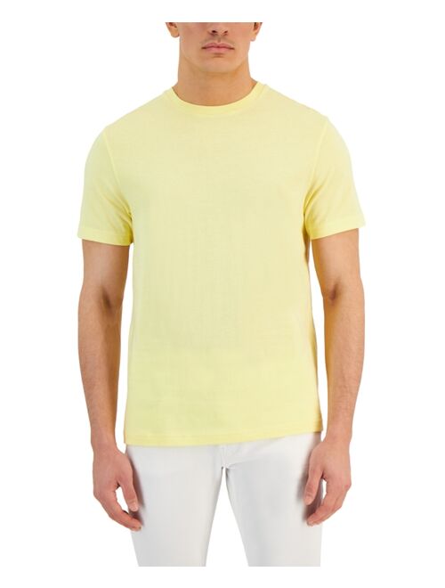 CLUB ROOM Men's Solid Crewneck T-Shirt, Created for Macy's