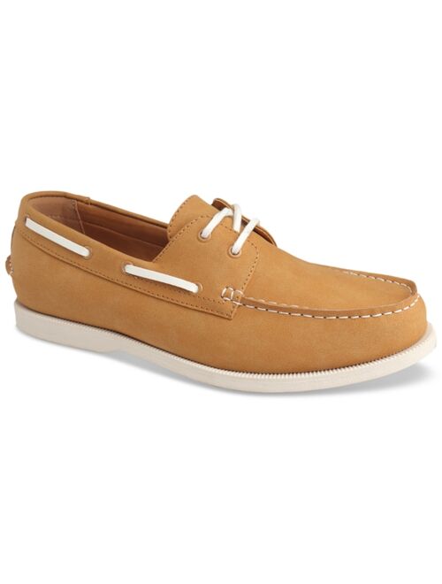 CLUB ROOM Men's Elliot Lace-Up Boat Shoes, Created for Macy's