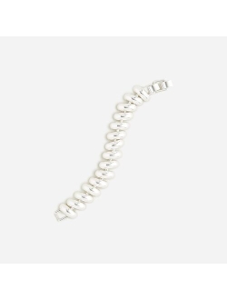 Spiral hinge bracelet