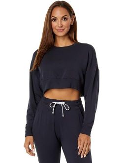 Splits59 Noah Fleece Crop Sweatshirt