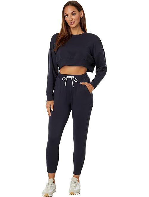 Splits59 Noah Fleece Crop Sweatshirt