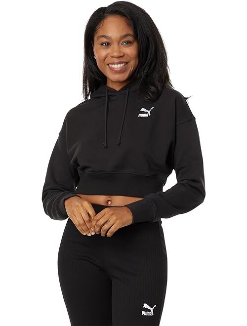 PUMA Classics Cropped Hoodie