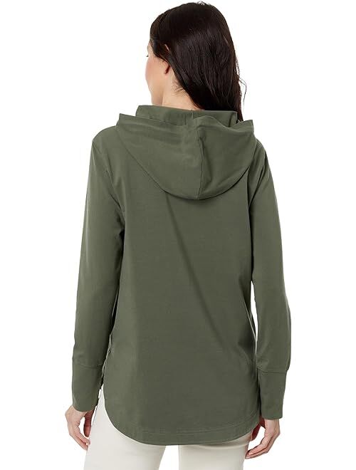 Life is Good Butterfly Compass Crusher-Flex Hoodie Tunic