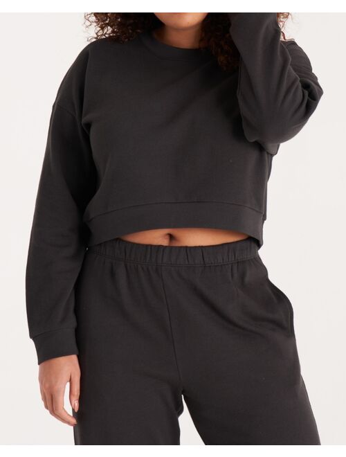 The Standard Stitch The Women's Cropped Sweatshirt