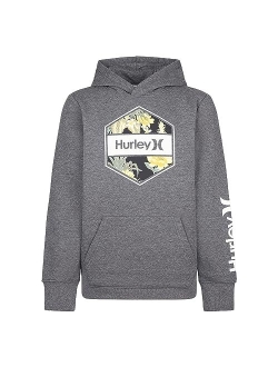 Kids Hexagon Graphic Pullover Hoodie (Big Kids)