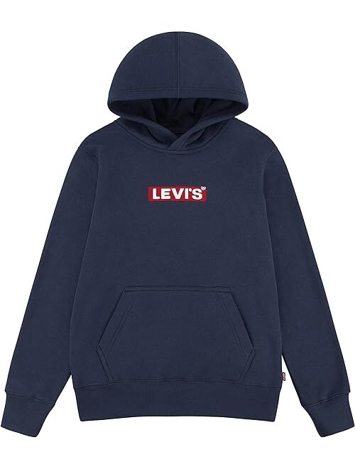 Levi's Kids Box Tab Graphic Pullover Hoodie (Big Kids)